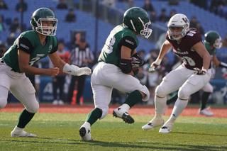 全日本大学選手権・東日本代表校決定戦 早稲田大学ビッグベアーズ○41－10●東北大学ホーネッツ（2019年12月1日、横浜スタジアム）