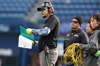 全日本大学選手権・東日本代表校決定戦 早稲田大学ビッグベアーズ○41－10●東北大学ホーネッツ（2019年12月1日、横浜スタジアム