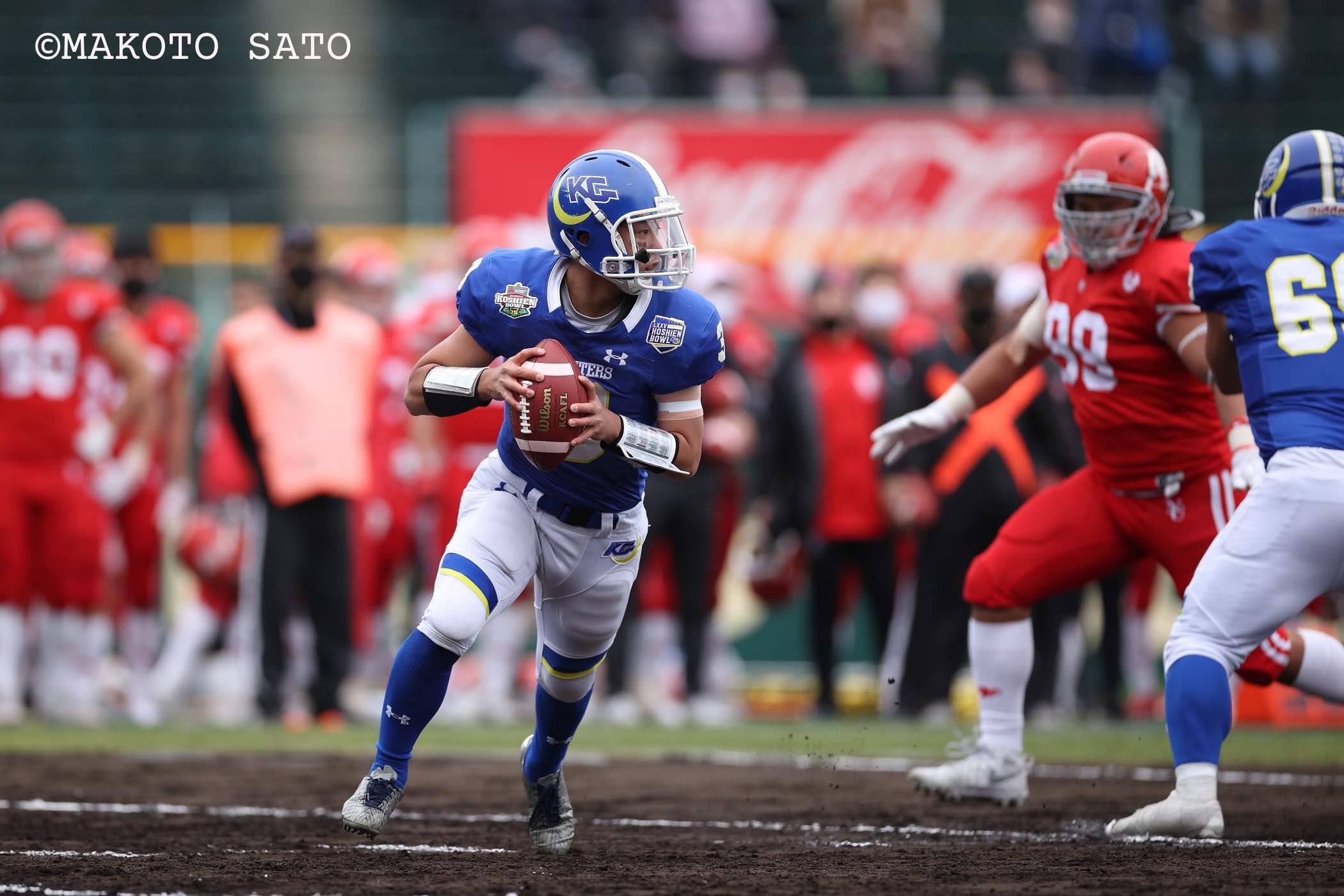 アメフト】甲子園ボウル鳥内解説「お互い的を絞らせない攻撃を展開した