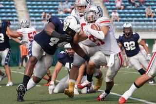 富士ゼロックスミネルヴァAFC○14-13●アサヒビールシルバースター（9月1日、富士通スタジアム川崎）
