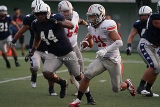 富士ゼロックスミネルヴァAFC○14-13●アサヒビールシルバースター（9月1日、富士通スタジアム川崎）