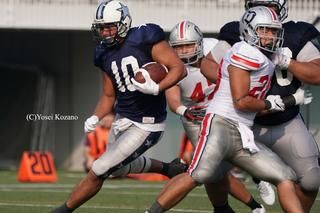 富士ゼロックスミネルヴァAFC○14-13●アサヒビールシルバースター（9月1日、富士通スタジアム川崎）