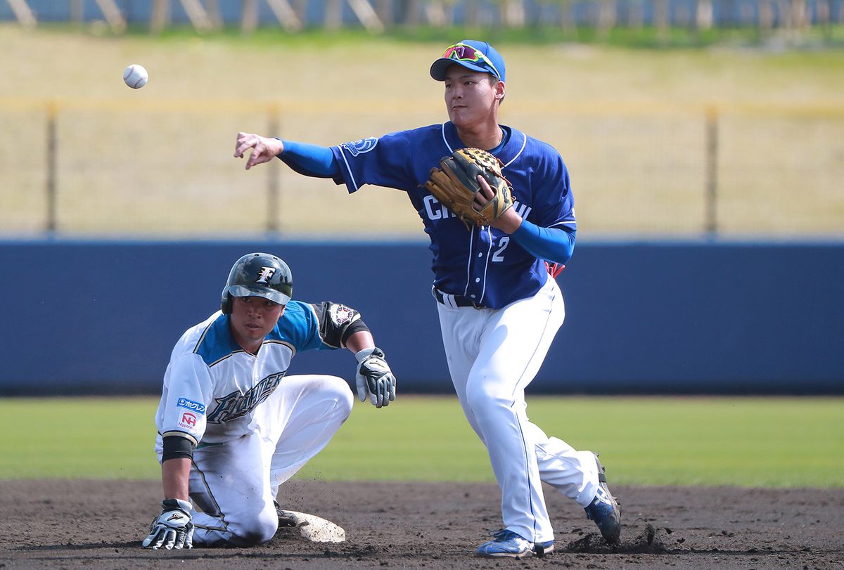 2021年2月24日=タピックスタジアム名護 2軍練習試合 日本ハムvs中日