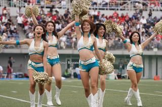 オービックシーガルズ○35-24●富士通フロンティアーズ（2019年6月2日、富士通スタジアム川崎）