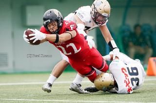 オービックシーガルズ○35-24●富士通フロンティアーズ（2019年6月2日、富士通スタジアム川崎）