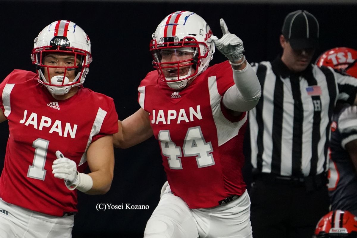 巡4位 ウィニペグ・ブルーボマーズ LB 丸尾 玲寿里 (アサヒ飲料チャレンジャーズ)=撮影:小座野容斉