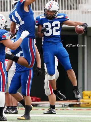 東京ガスクリエイターズ○28-0●富士ゼロックスミネルヴァAFC（5月4日、富士通スタジアム川崎）