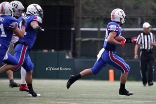 東京ガスクリエイターズ○28-0●富士ゼロックスミネルヴァAFC（5月4日、富士通スタジアム川崎）
