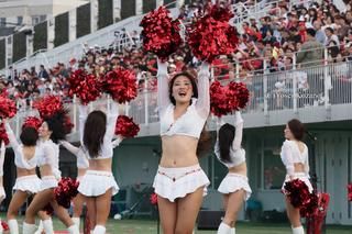 富士通フロンティアーズ○51-0●富士ゼロックスミネルバAFC（4月21日、富士通スタジアム川崎）