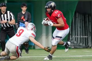 富士通フロンティアーズ○51-0●富士ゼロックスミネルバAFC（4月21日、富士通スタジアム川崎）