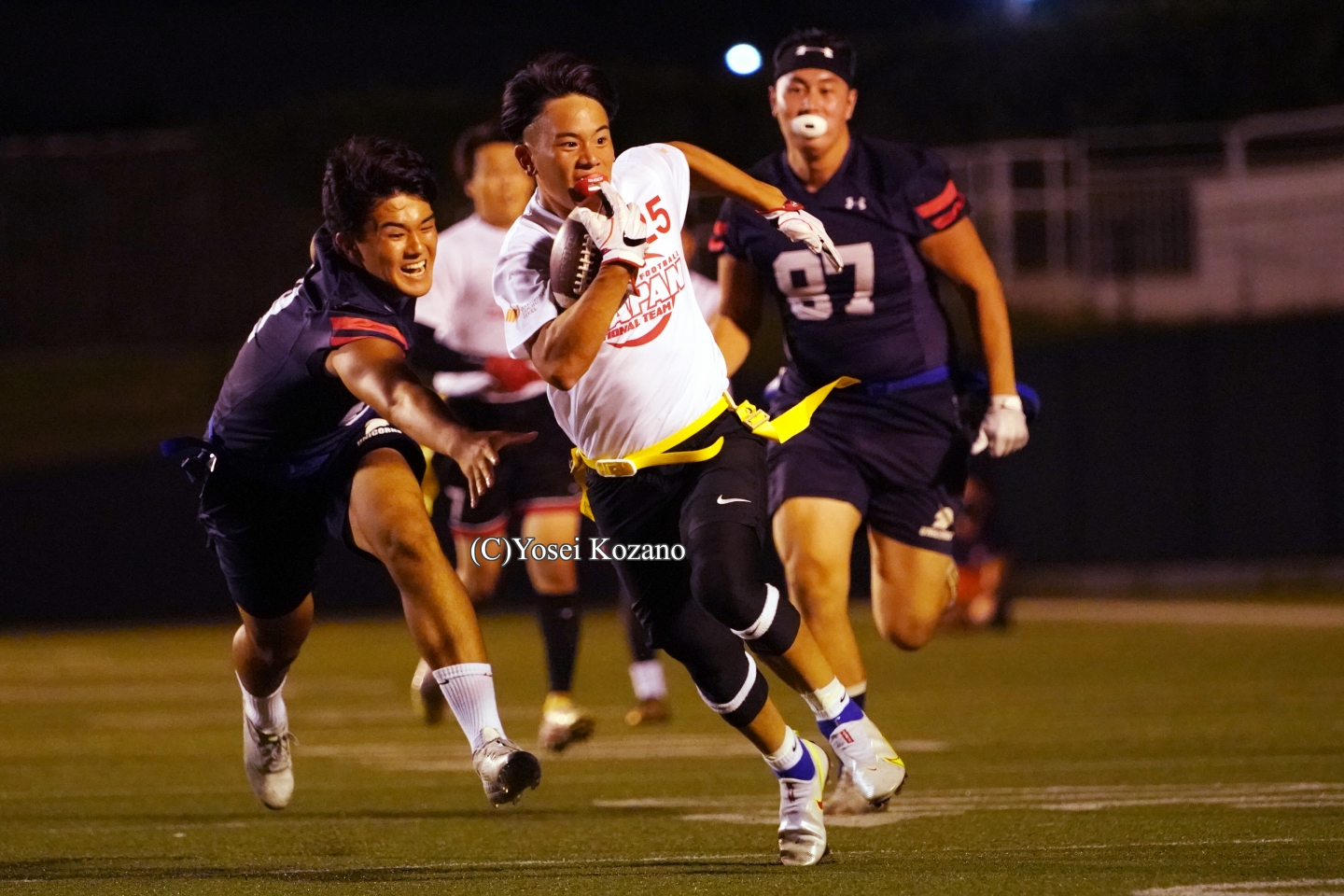 アメフト】フラッグ日本代表が関東学連選抜に連勝も、1戦目は苦戦 その