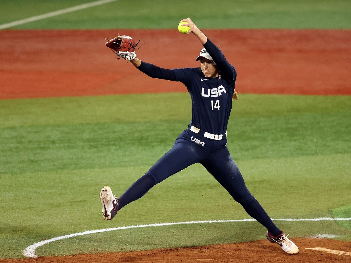 5回二死一塁からマウンドに上がったM.アボット。五輪での金メダルは手にできなかった(Getty Images)