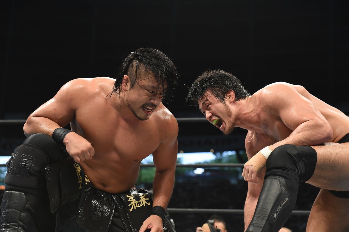 第7試合=「G1 CLIMAX24」スペシャルシングルマッチ、柴田勝頼vs後藤洋央紀