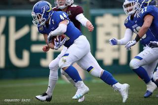 三菱電機杯第73回毎日甲子園ボウル】 関学大が早大を下して29回目の