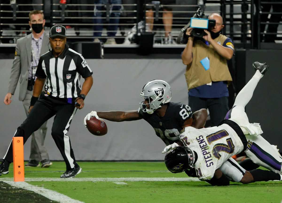 【レイダースvsレイブンズ】=photo by Getty Images
