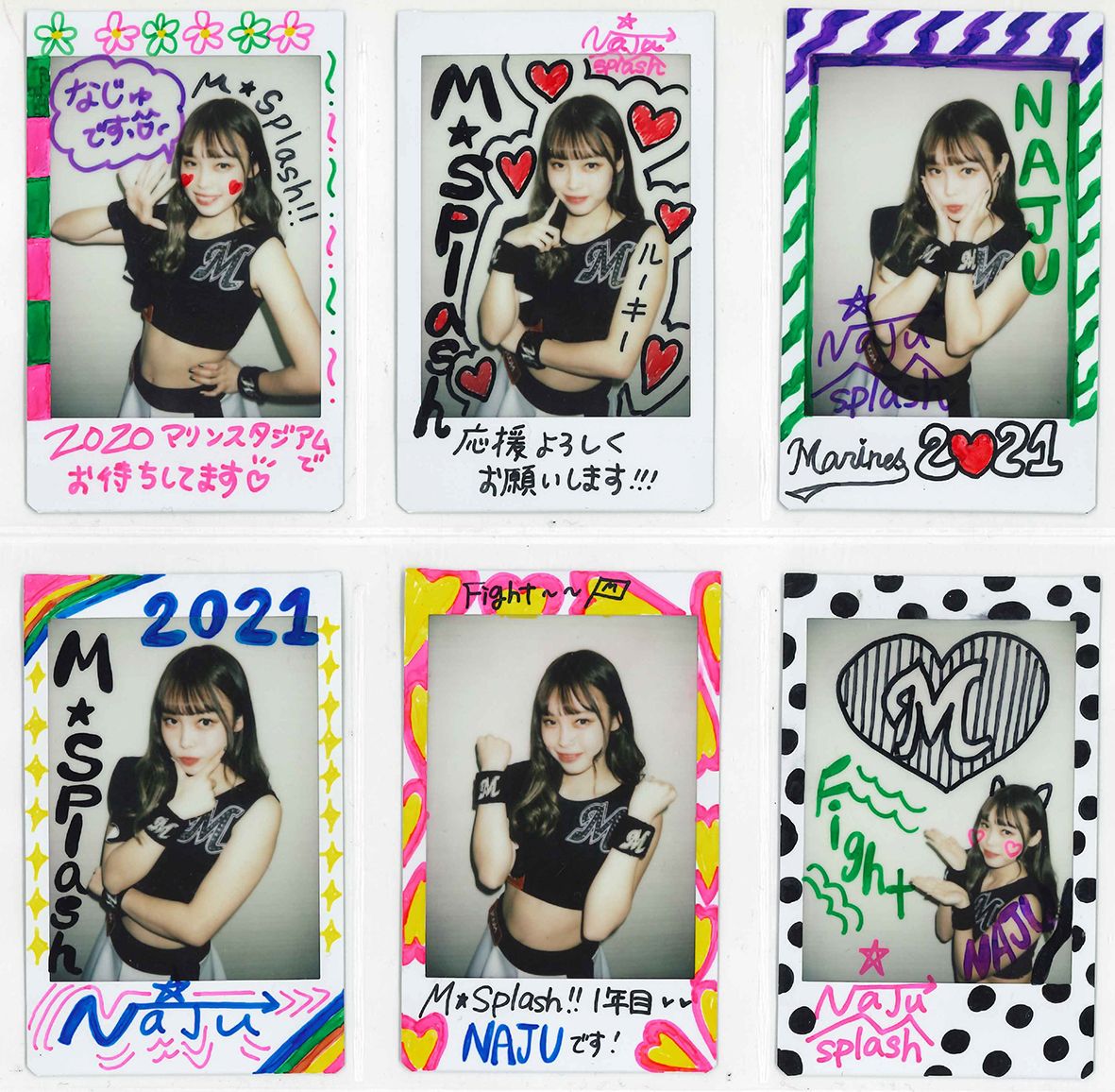 チェキ　NAJU（舞）