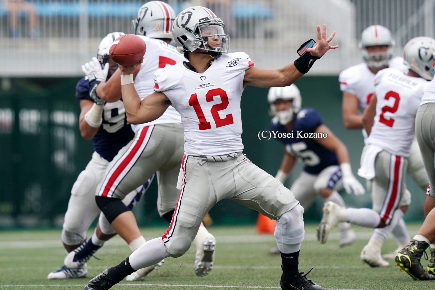 アメフト】ビッグプレーメーカー林が復活、シルバースターが富士