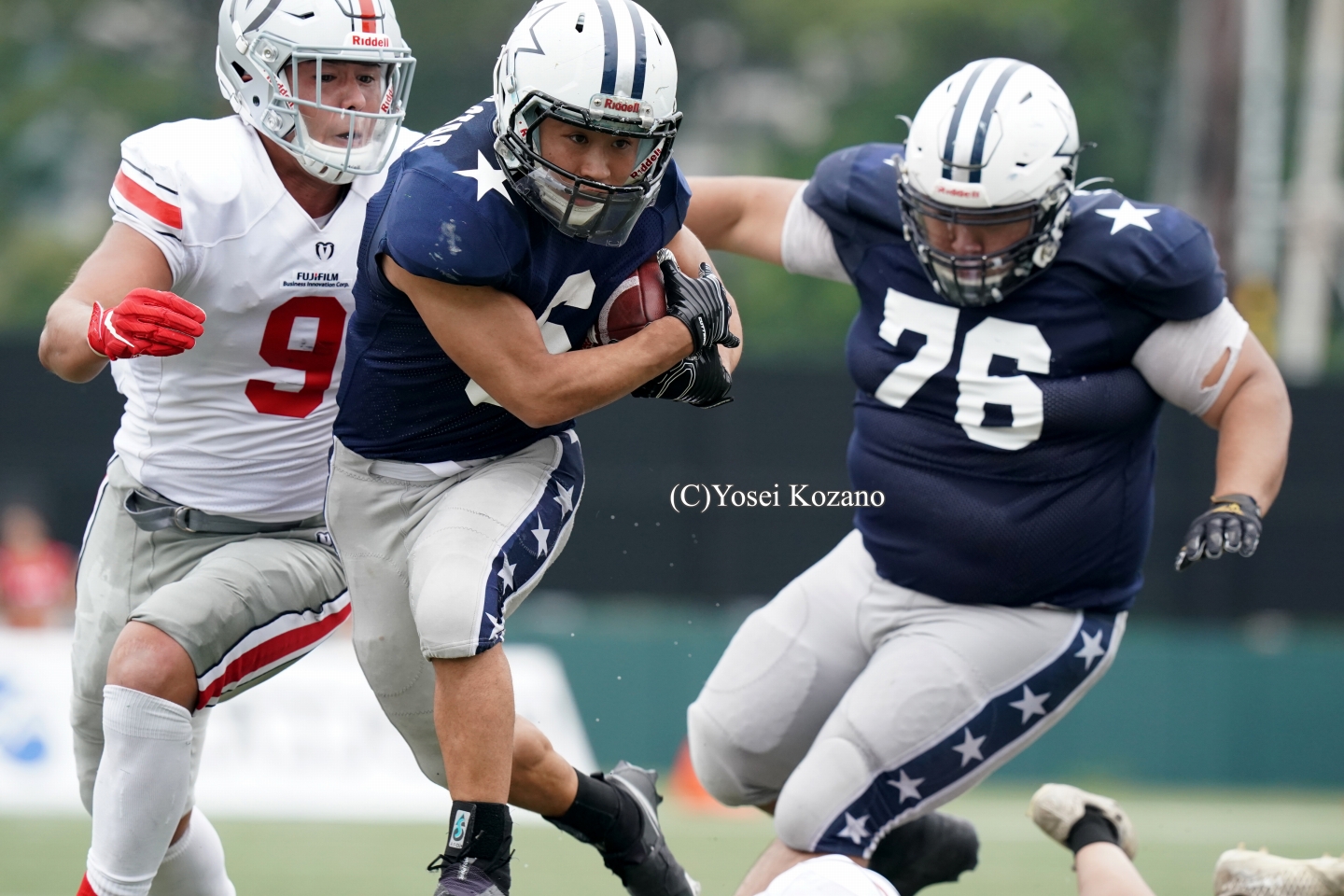 アメフト】ビッグプレーメーカー林が復活、シルバースターが富士