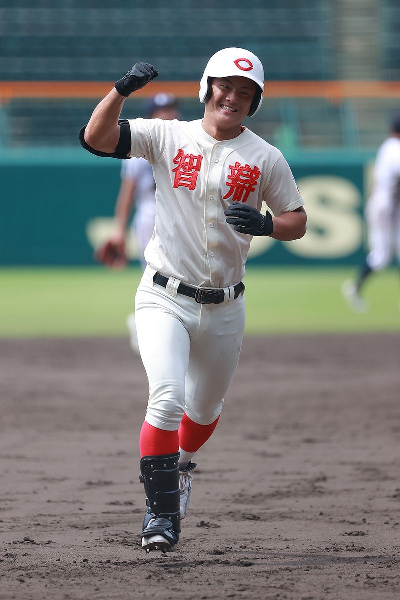 2021年8月17日 第103回全国高校野球選手権大会 大阪桐蔭vs東海大菅生=阪神甲子園球場　松浦慶斗（大阪・大阪桐蔭）。186センチ94キロという堂々たる体格が魅力の最速150キロ左腕。今夏の甲子園初戦では東海大菅生を相手に７回を投げ７奪三振３失点、チームに勝利をもたらした。