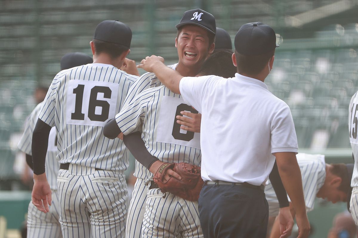 2021年8月26日 第103回全国高校野球選手権大会 智弁学園vs明徳義塾=阪神甲子園球場 　代木大和（高知・明徳義塾）。高知・森木大智との投げ合いを制し、チームを今夏の甲子園に導いた最速143キロ左腕。登板のなかった準々決勝の智弁学園戦では９回表に勝ち越しのホームランを放ってみせたが、チームはその裏に２点を失い痛恨のサヨナラ負けを喫した。