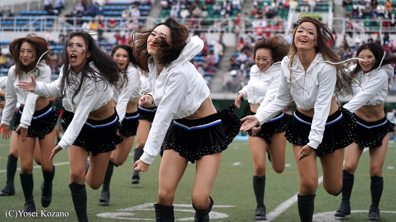 アメフト】フィールドの女神たち ＝今週のチアリーダー X1スーパー第4