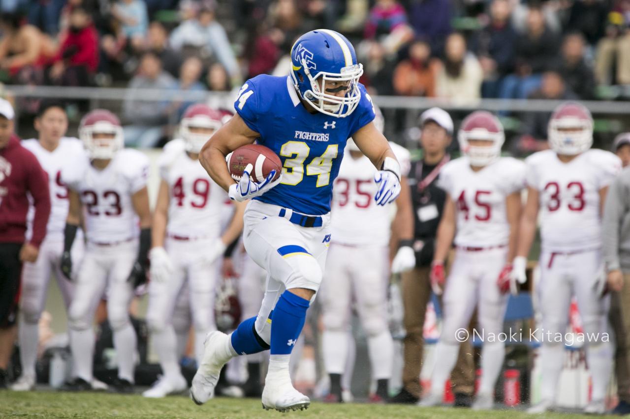 エースRB山口の復帰＆独走で関学が立命撃破 ＝関西学生Div.1 最終節