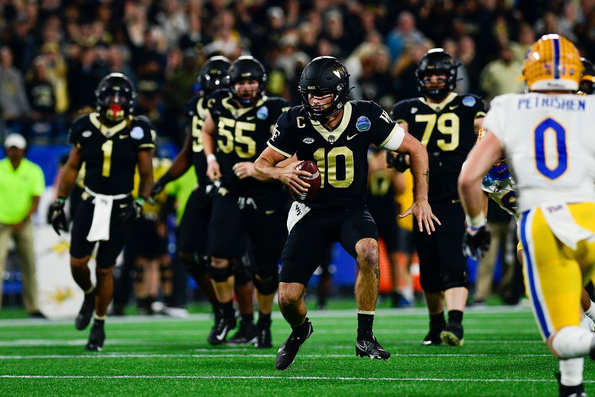 ウェイクフォレスト大のQBハートマン=photo by Getty Images
