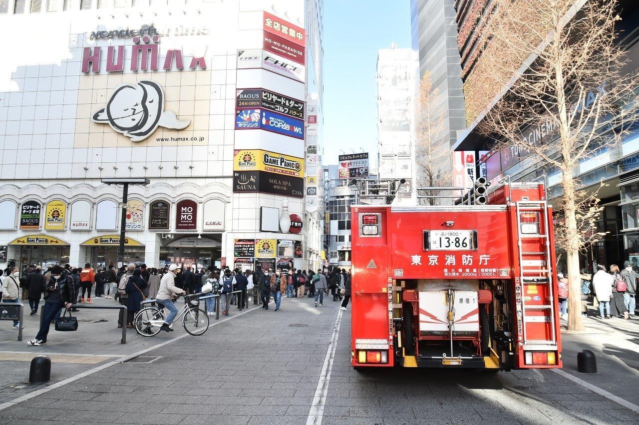新宿歌舞伎町ビルで火災発生…OZアカデミーの興行が第4試合で急きょ中止