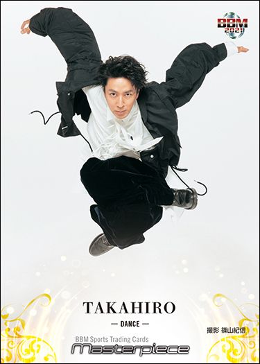 BBMスポーツトレーディングカード Masterpiece2021　No.157　TAKAHIRO