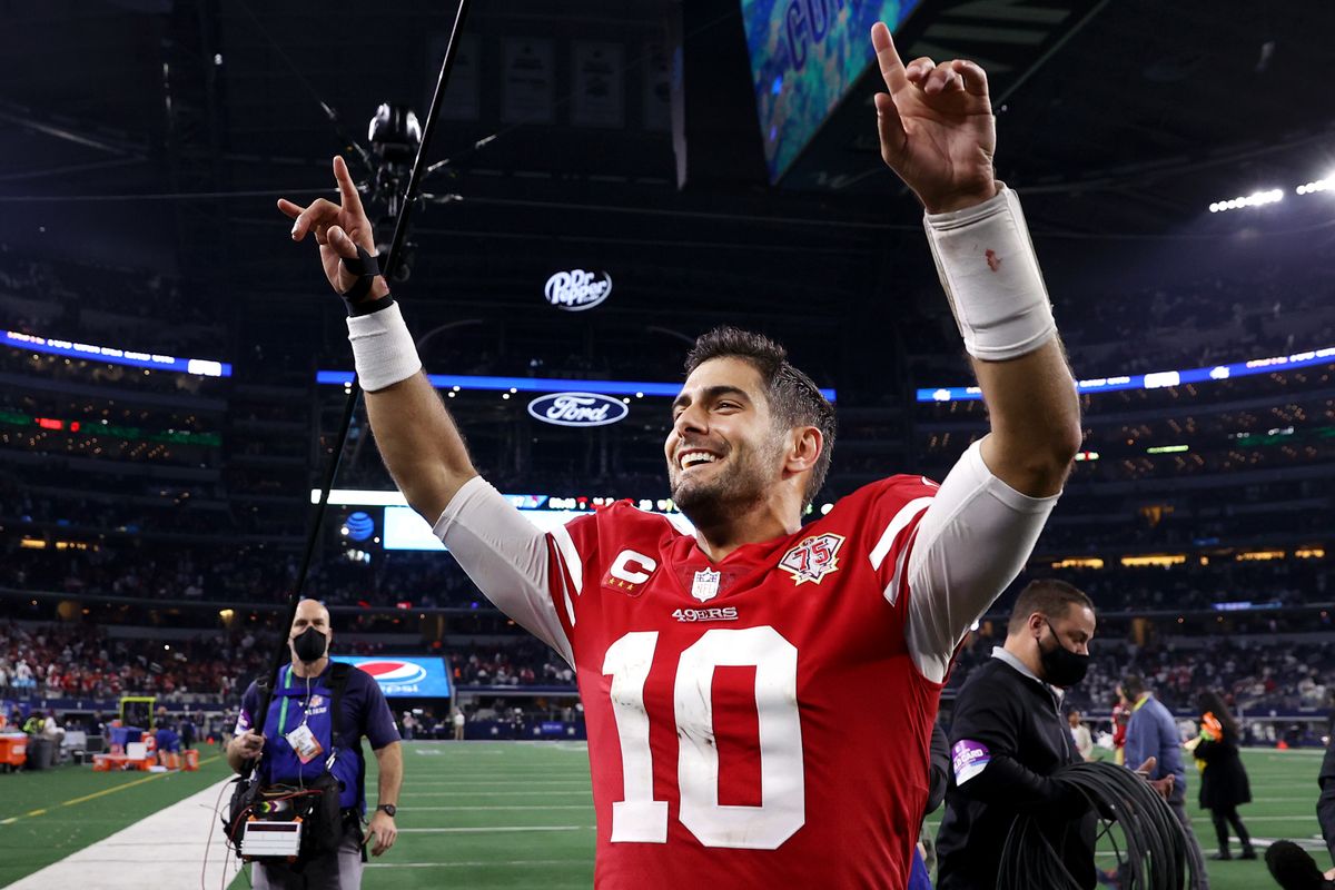 49ERSのQBガロポロはアウエーゲームに強い＝photo by Getty Images