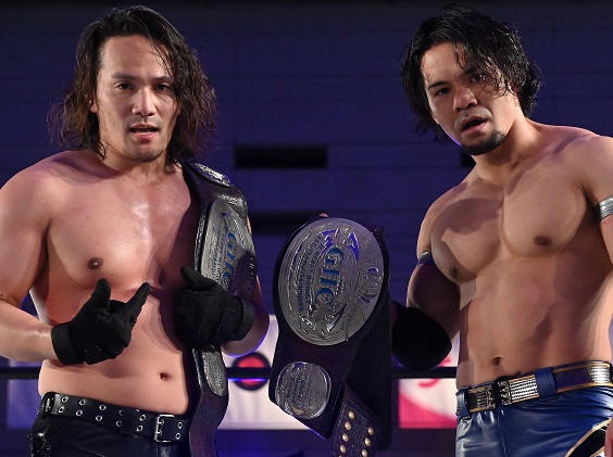 プロレスフィギュア 三沢光晴&小川良成 GHC