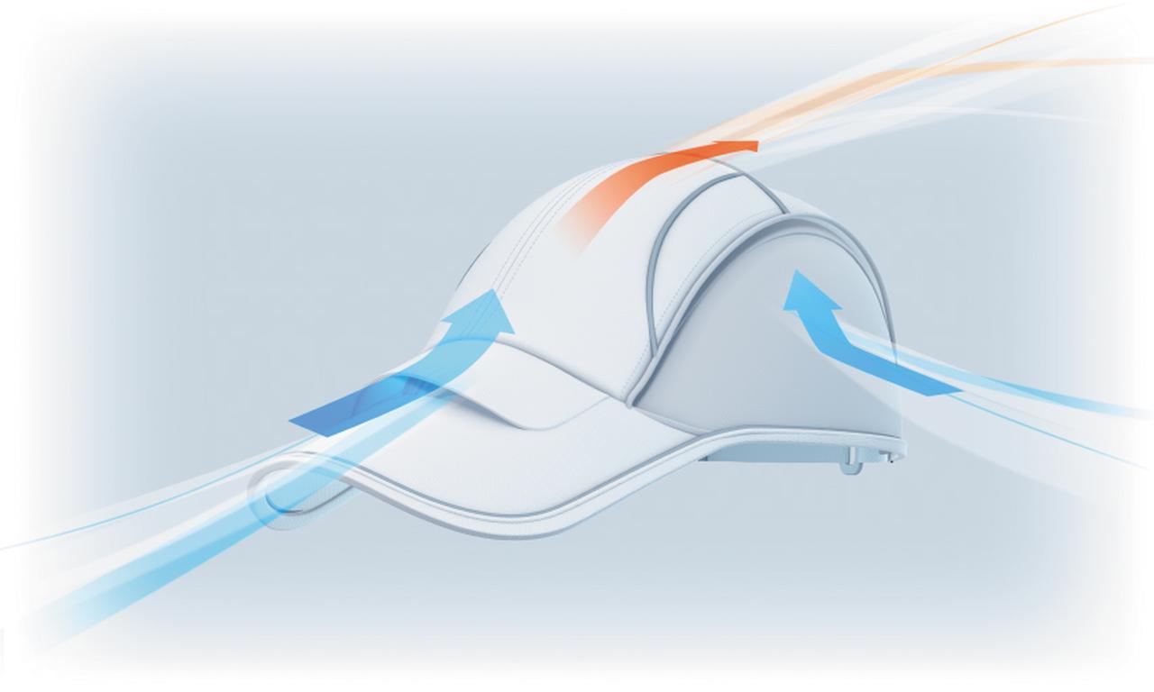 世界初 空冷スポーツキャップ Airpeak もう シューズじゃ差はつかない 13 6 を手に入れろ Bbmスポーツ ベースボール マガジン社