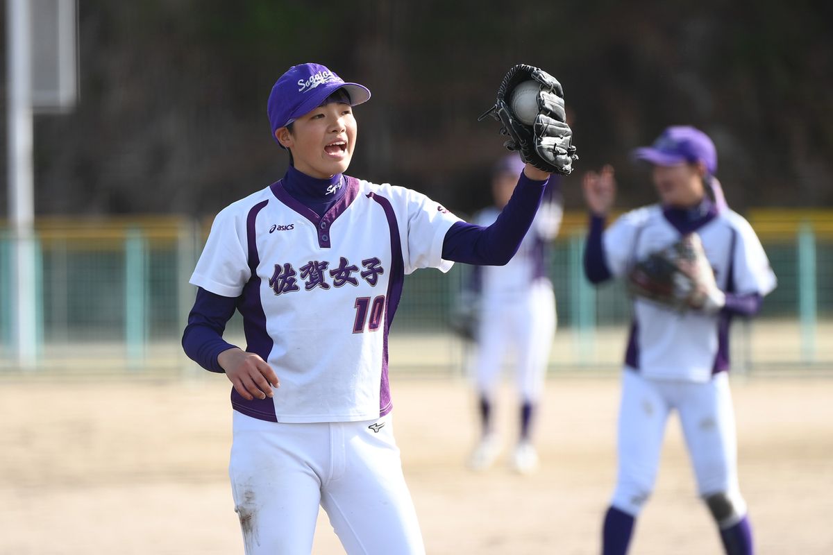  優勝投手の佐賀女子10番・辻