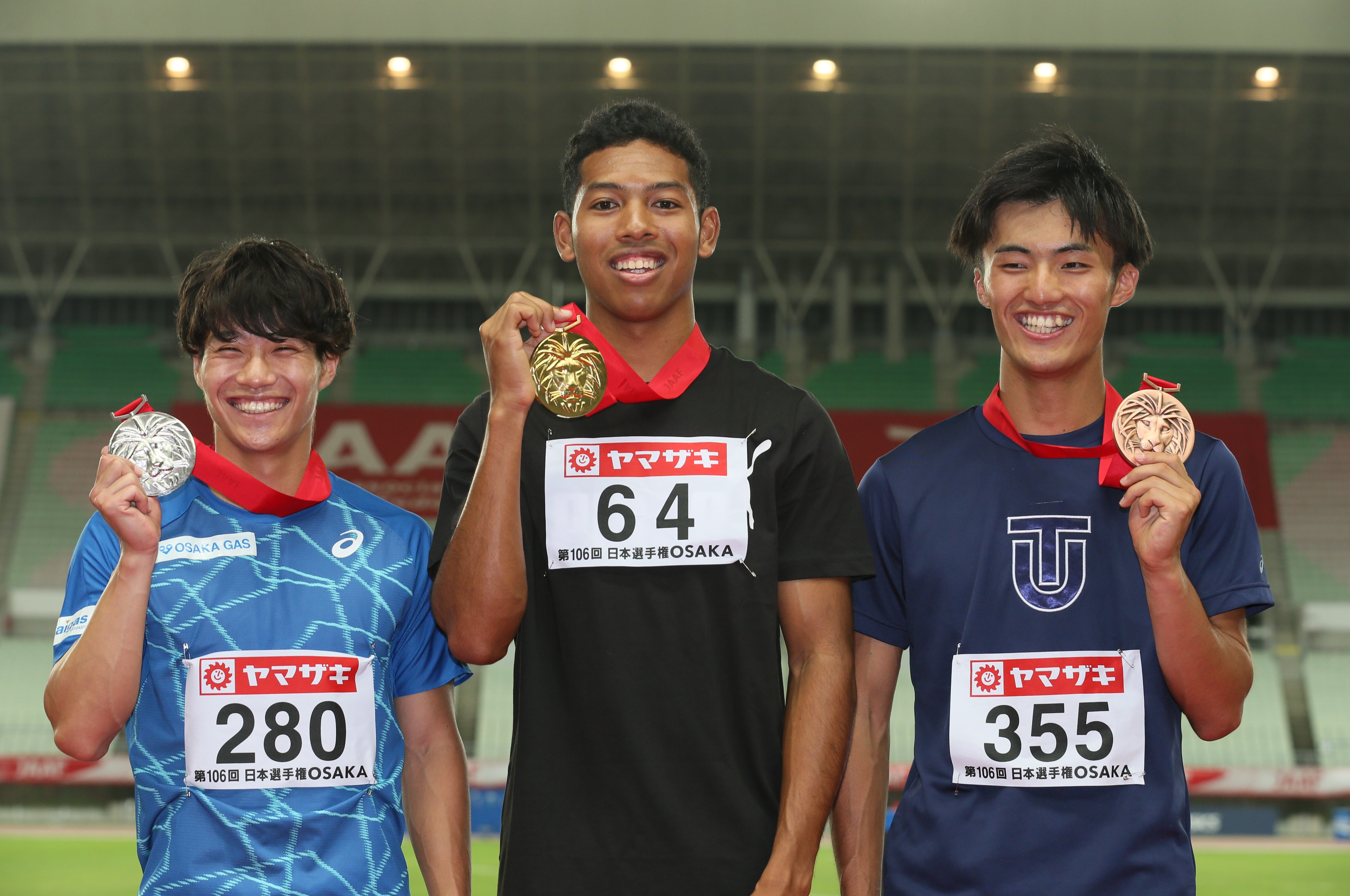 陸上】サニブラウンが圧倒した男子100m。坂井隆一郎は抜群のスタート