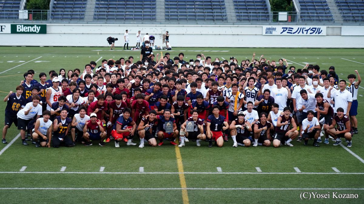 フラッグボウル2022に参加した選手・関係者たち=撮影:小座野容斉