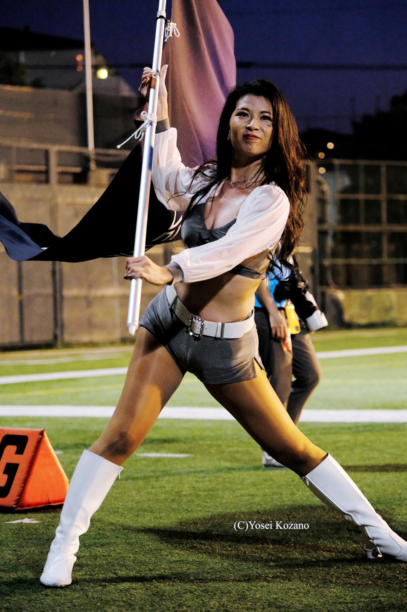 アメフト】X2ブルーサンダースチアが初のハーフタイムショー 元富士通