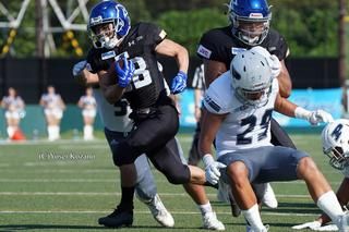 【IBM vs 明治安田】第3クオーター4分、IBMのRB伊藤が9ヤードを走りTD