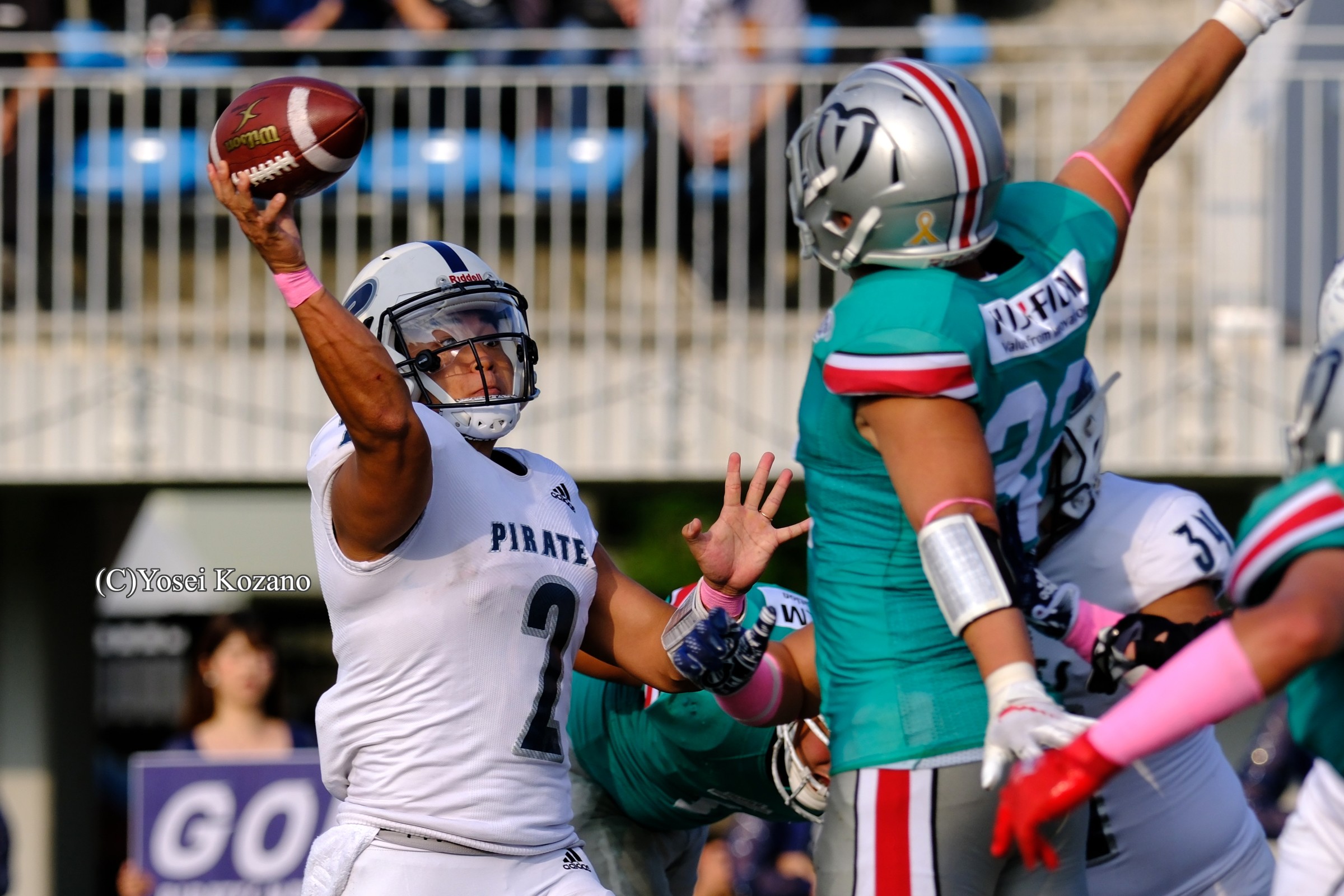アメフト】「ラン」のパイレーツと「パス」の電通が開幕4連勝 X1エリア