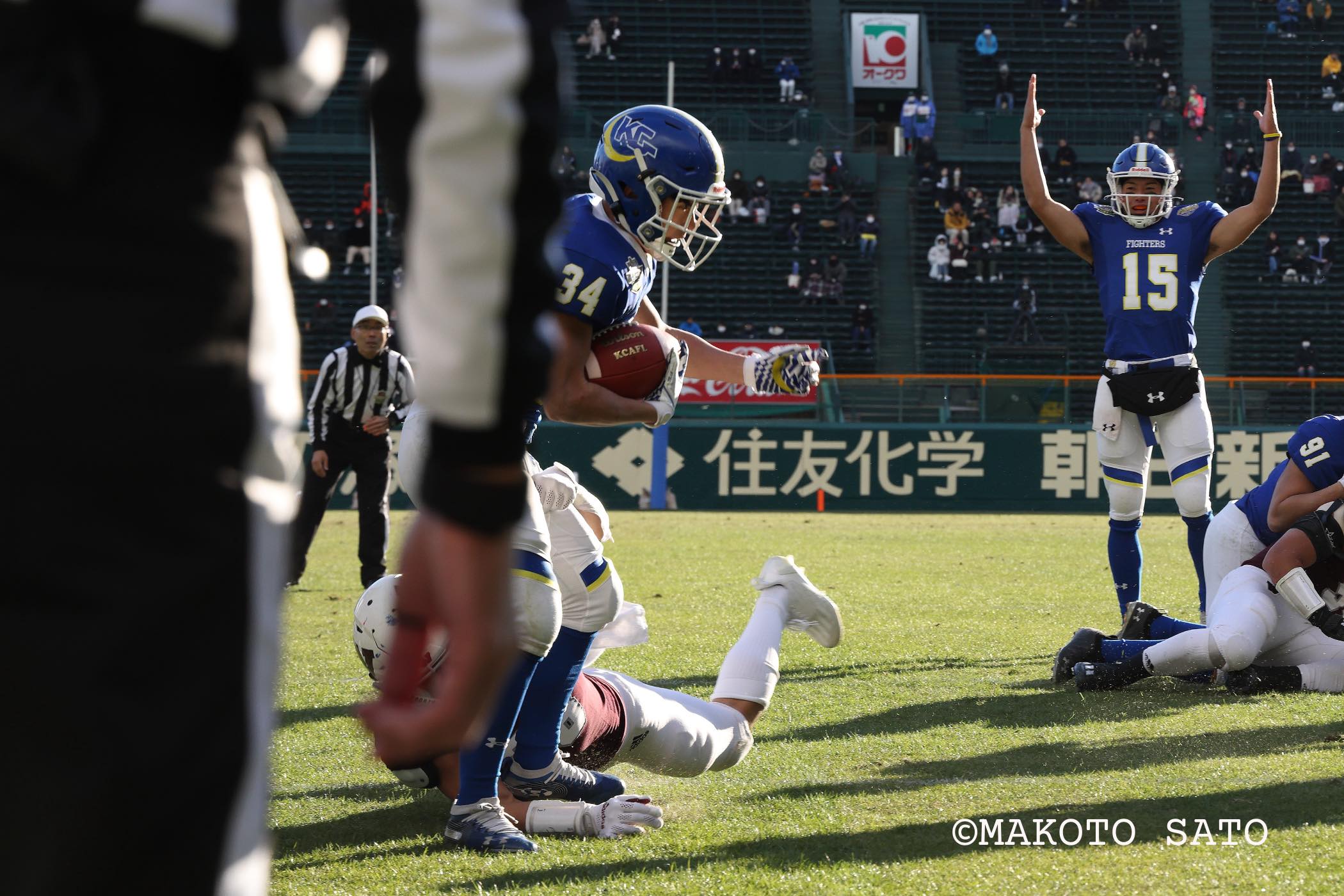 アメフト】甲子園ボウル 関学大が「最多ダブル」5連覇で33回目の