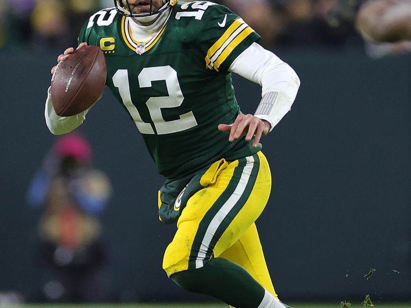 プレーオフを狙うパッカーズのQBロジャース=photo by Getty Images