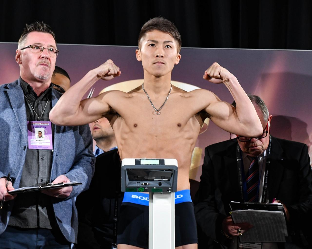 ボクシング】井上尚弥、計量クリアでスタンバイOK！ 18日（日本時間19