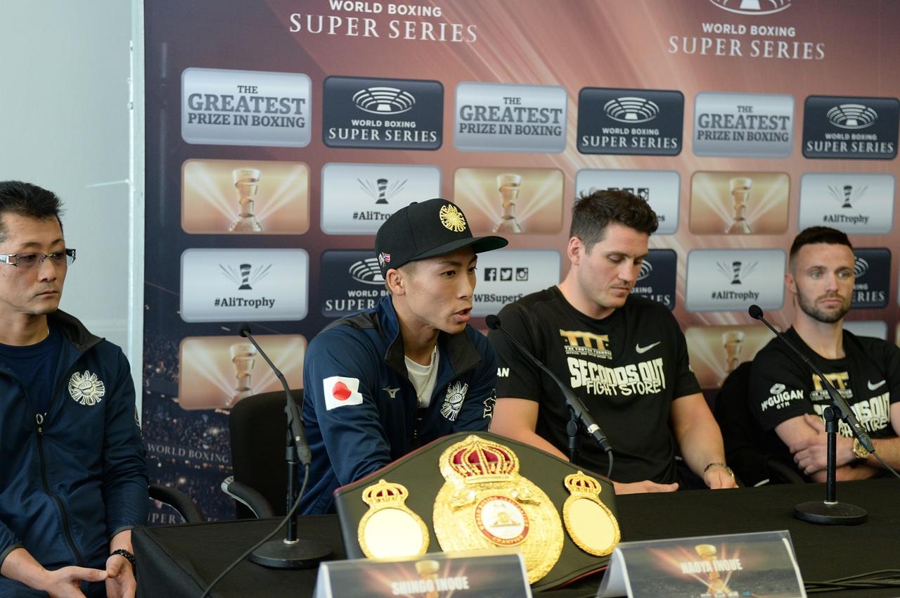 ボクシング】井上尚弥「自分のスタイルを貫きたい」 ──WBSS記者