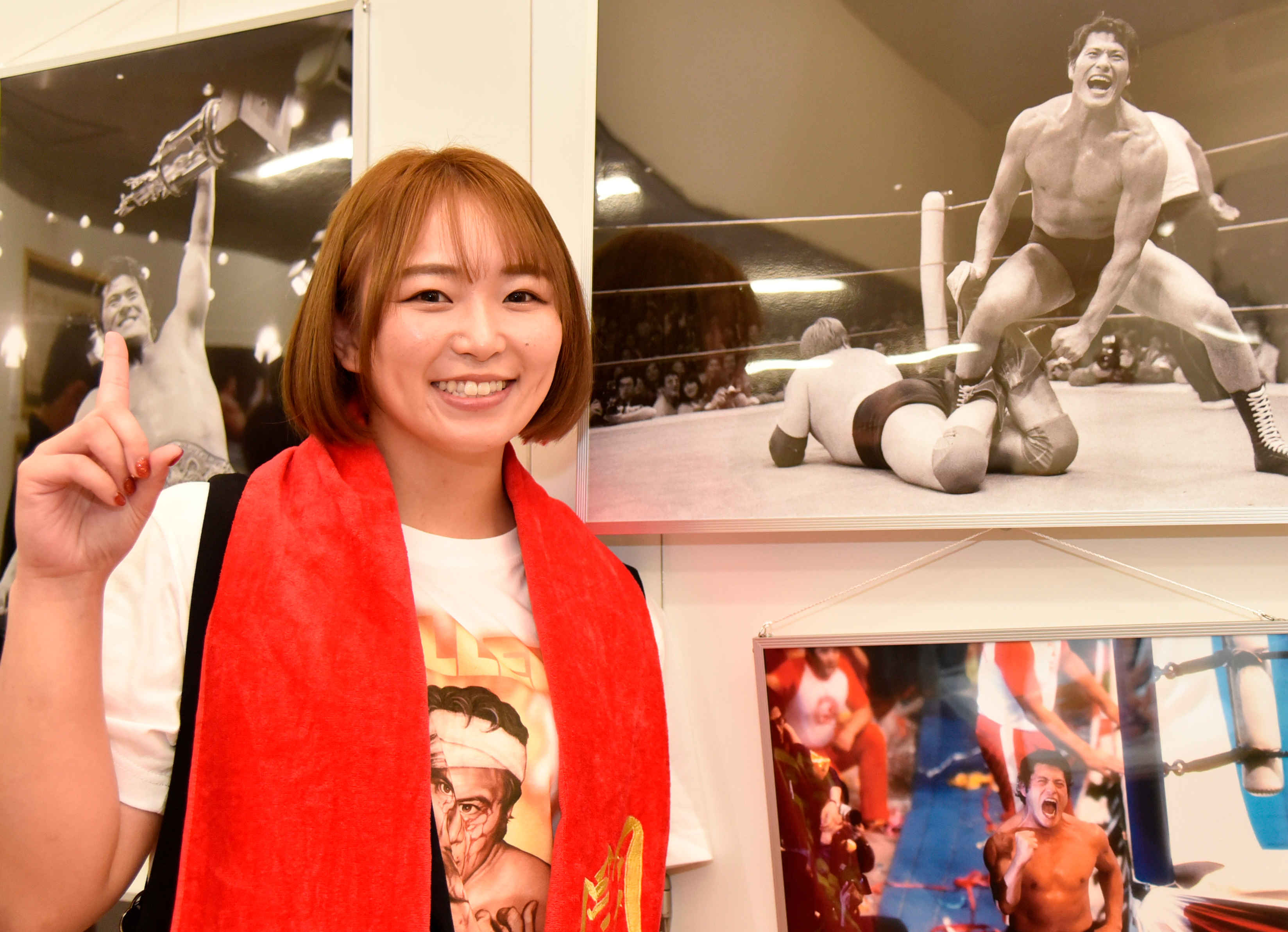 Sareee、KAIRIとの夢タッグ結成前に猪木展で闘魂注入！8・25