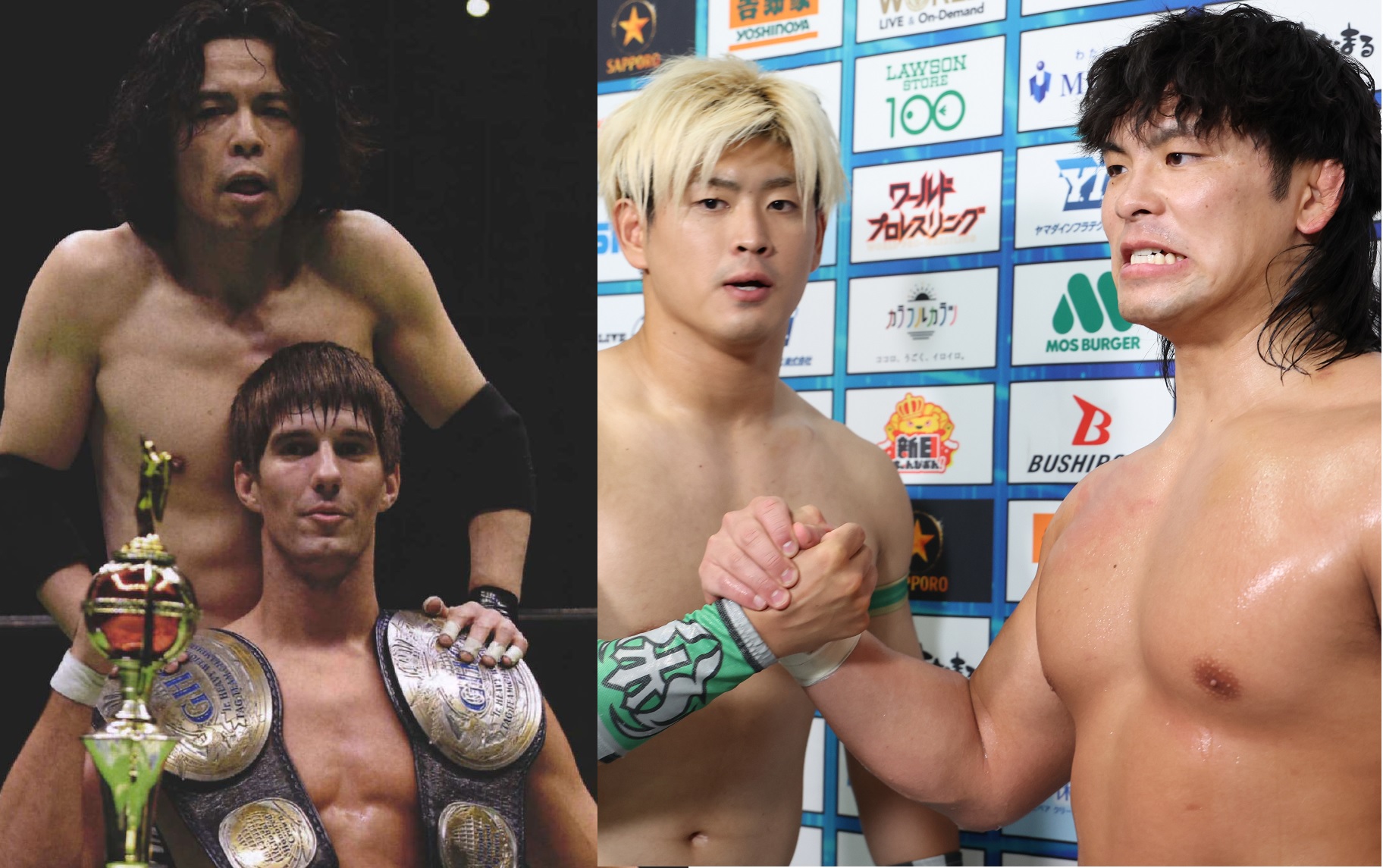 清宮海斗＆大岩陵平が小川良成＆ザック・セイバーJrとNOAH9・3大阪で