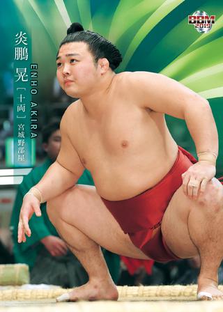 BBM 2020 大相撲　炎鵬晃　直筆サインカード　/60 BBMカードコラム #2020-01 大相撲カード】人気沸騰中の炎鵬の