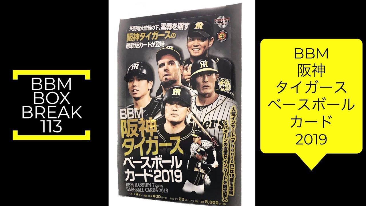 新作情報 BBM阪神タイガースベースボールカード2019】矢野燿大新監督の
