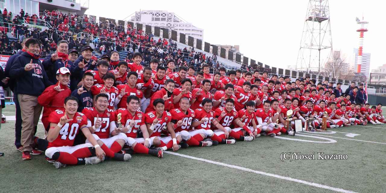 佼成学園が関大一高を破って2年連続高校日本一 クリスマスボウル | BBM 佼成学園が関大一高を破って2年連続高校日本一 クリスマスボウル | BBM