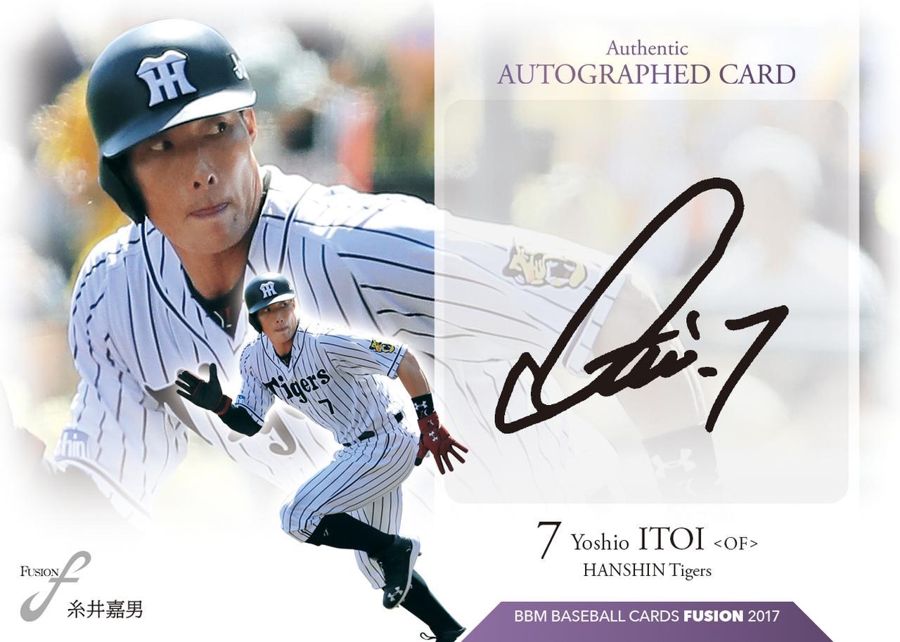 BBM2017 FUSION【阪神　鳥谷敬＆藤田平】コンボ直筆サイン BBM2017 FUSION【阪神 鳥谷敬＆藤田平】コンボ直筆サイン
