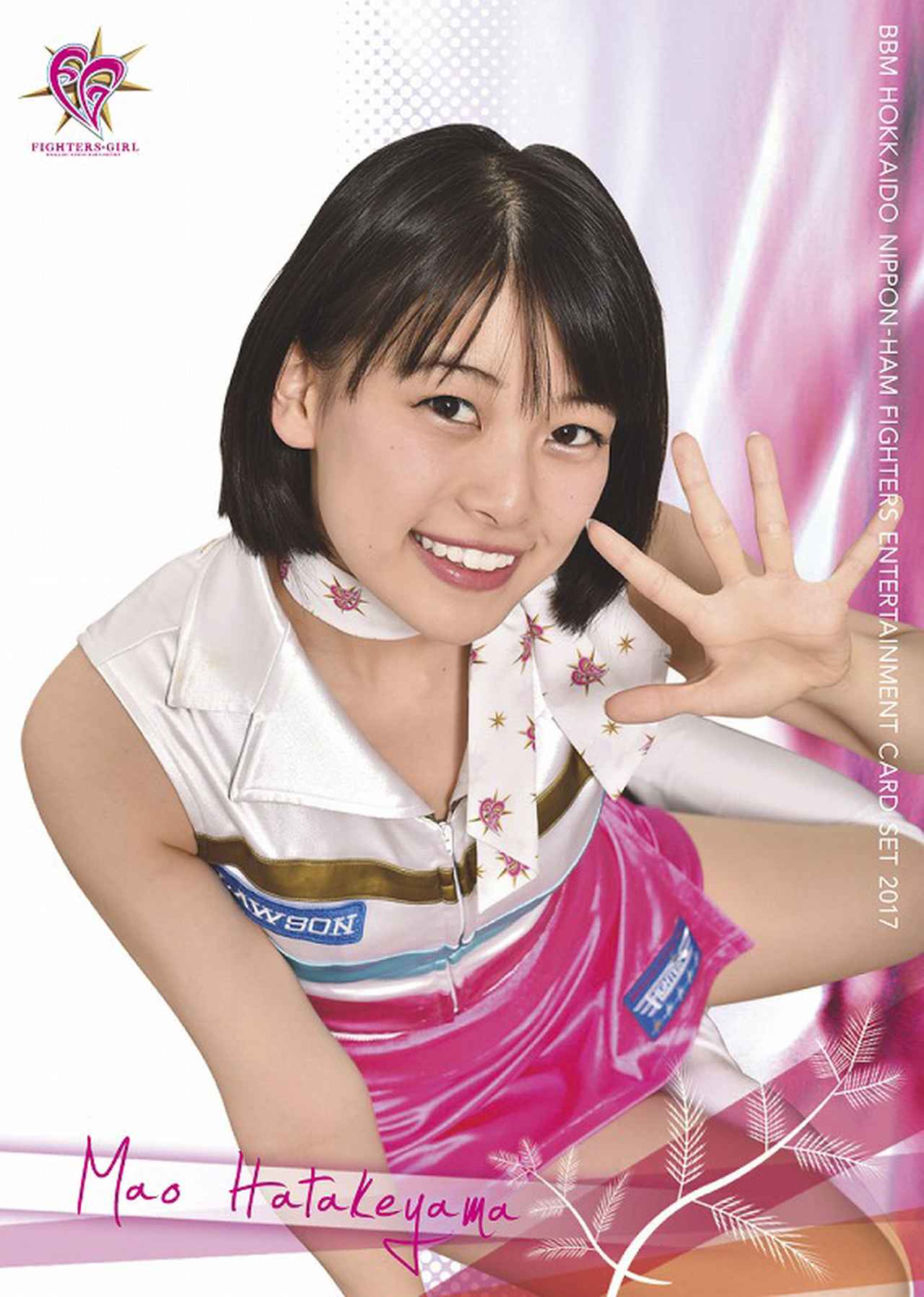 安念莉莎子 BBM 2017日本ハム チアリーダー エンタメ 100枚限定 直筆サインカード /100