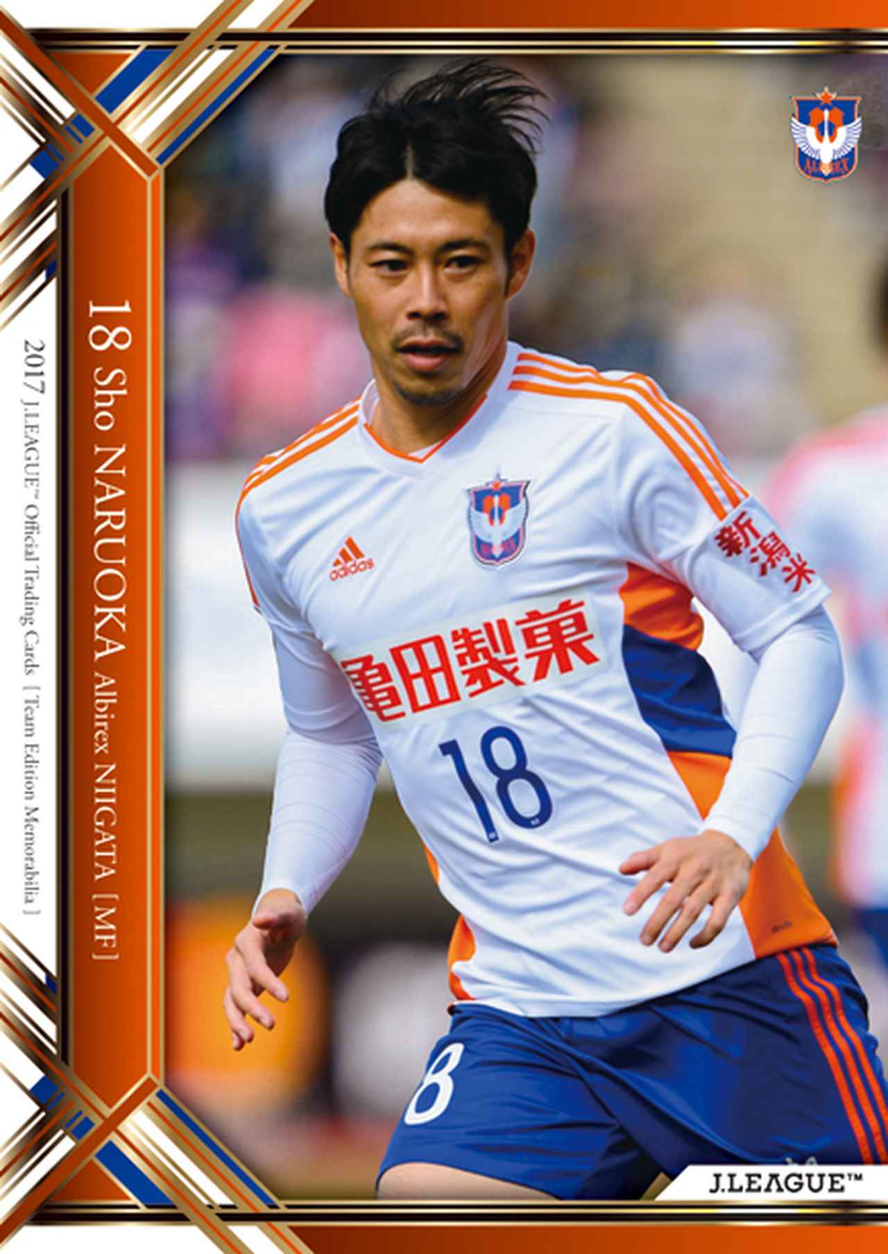 2017Jリーグオフィシャルトレーディングカードチームエディション